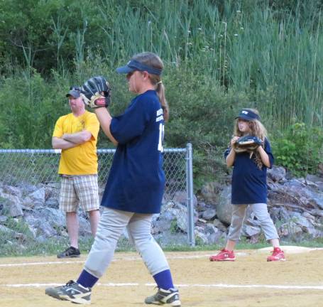 Softball season ends on a high note Brianna Hazen pitched for Realty Executives.