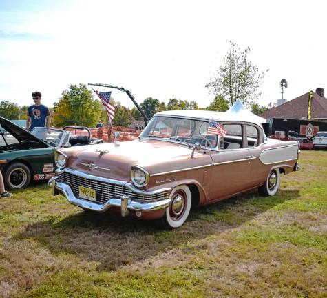 Car show attracts 400 All-original 1957 Studebaker President owned by Sean Clarke of West Milford.