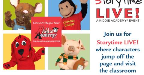 Kiddie Academy Hosting Storytime Live