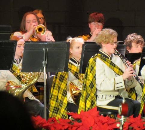 Highlander bands showcased in 'A Winter Concert' West Milford Highlander Wind Ensemble