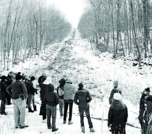 Protest group: Pipeline risks too much The group looked at the cutting done by Tennessee Gas to accommodate the pipeline already.