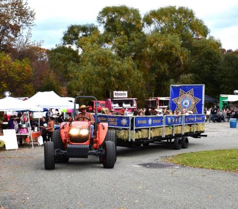 Hayrides were among the activities.