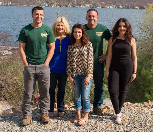 Celebrating 20 years with the Battinellis The Battinelli family has been a staple in West Milford for 20 years. In front are the younger family members, son Anthony and daughters Paige and Faith. In back are owners and parents Allison and Tony Battinelli.