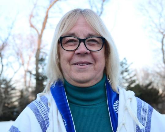 Rabbi Margie Cella will speak at a Zoom event. Photo source: We Are Women’s League.