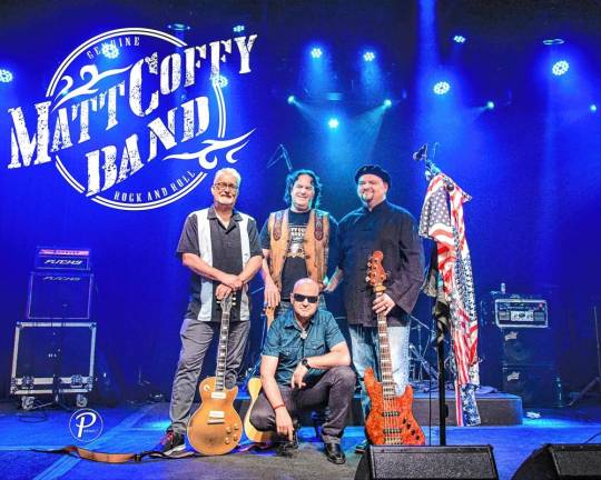 Musicians are ready to party The Matt Coffy Band will perform Friday, May 3 at J&S Roadhouse in West Milford. (Photo by Lisa Piernot)