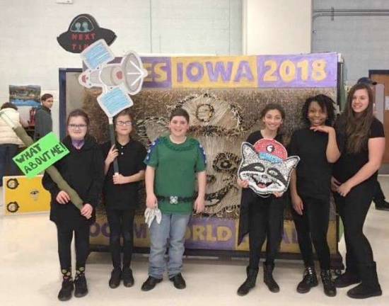 One stop helps two Emogi Division 2: Mary Hoey, Alana Adee, Stephen D'Ambrosio, Sophia Samborski, Randie Seward and Sasha Blanchard.