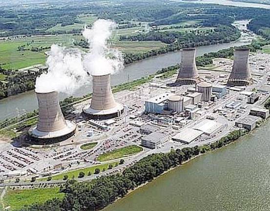 ‘You have to reassure people’ The Three Mile Island nuclear plant in Pennsylvania. Source: EPA.org.