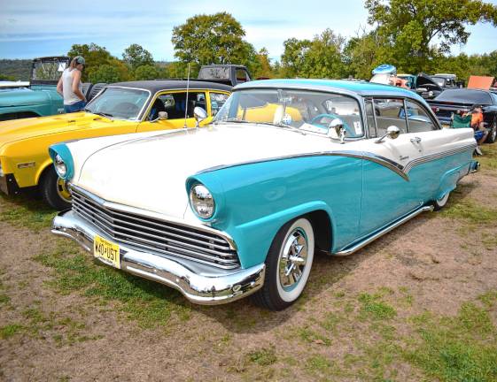 Car show attracts 400 1956 Ford Victoria