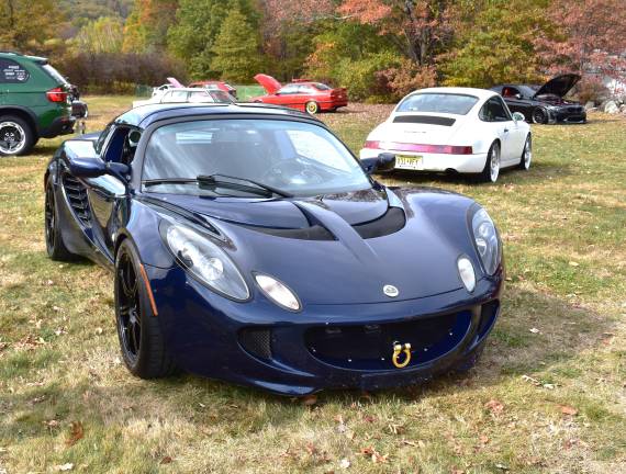 Friends of Wallisch Homestead host car show A mid 2000s Lotus Exige.