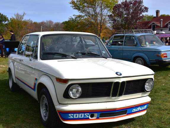 Friends of Wallisch Homestead host car show A 1973 BMW 2002 Turbo.