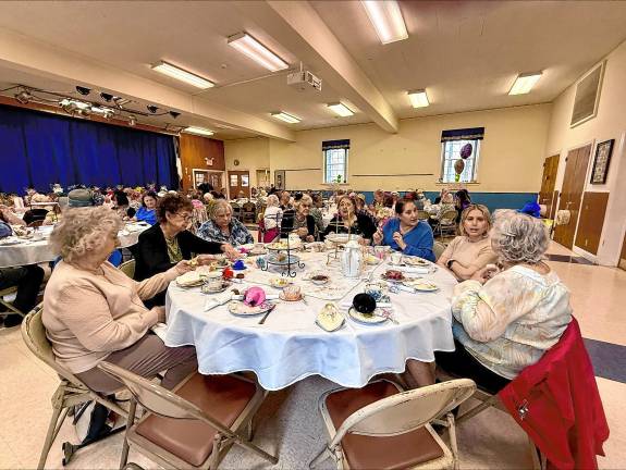Photos: Annual Tea Time fundraiser The West Milford Presbyterian Women’s Association hosts its Tea Time fundraiser April 26 at the church. (Photos by Denise von Wilke)