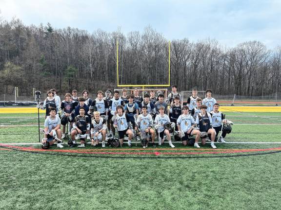 Highlanders tie for third in division The West Milford High School boys lacrosse team finished the season with an overall record of 8-13. (Photo provided)