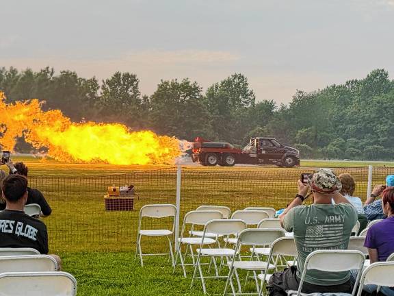 NJ Airshow plans return this fall Jerry McCart’s jet truck, ‘The Homewrecker,’ has more than 36,000 horsepower. (Photo by Denise von Wilke)