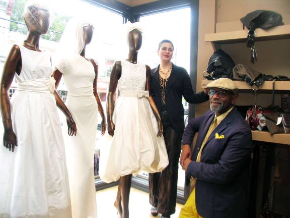 Third annual Warwick Bridal Trail takes place this Saturday By ROger Gavan Just in time for the third annual Bridal Trail, Style Counsel, at 19 Main St. in Warwick, is introducing a pilot line of private label wedding dresses designed by couture bridal milliner Maria Stasalla and clothing designer/Style Counsel co-owner Bob Maxwell.