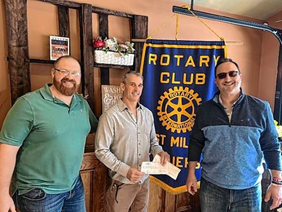 Rotary Club’s golf outing will be Wednesday From left are Ken Quazza, Mike Gruber of Take-A-Hike and Chris Garcia. Quazza and Garcia are members of the West Milford Rotary Club. (Photos provided)
