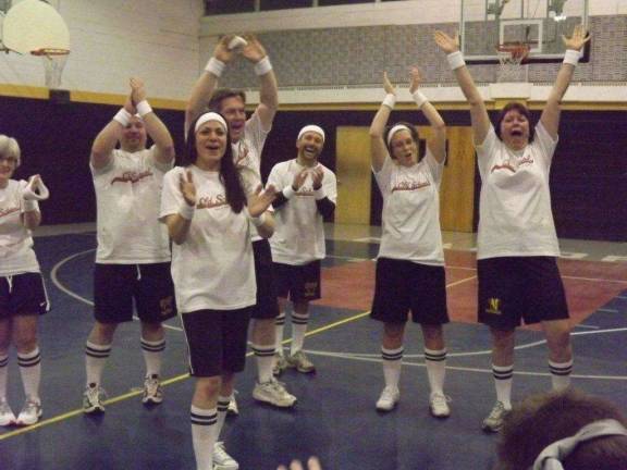 The MACC Give A Goat Night Superteams winner in 2013 was Old School. Team members were, from left, Missy Cavagnino, Joe Trentacosta, Keri Accavallo, Greg Drennan, Marc Citro, Leslie Finke, and Mary Reinhold.