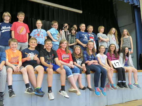 'Stellar' speller wins PK bee The best of the best - many of the spellers who competed in the Paradise Knoll spelling bee are seen here.