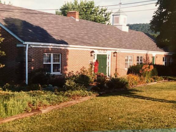 The former West Milford library building, pictured in a 1998 file photo, is becoming an annex for the overcrowded West Milford Municipal Building. Some offices are being relocated to the refurbished building. An ADA accessible ramp will be added to the back of the building for access to some of the offices.