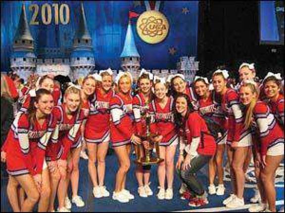 Lenape Valley Cheerleaders Get Something Better Than Roses For