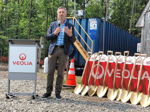 Veolia to build 2 wastewater plants Alan Weland, regional president, New Jersey Utility Operations at Veolia North America, speaks.