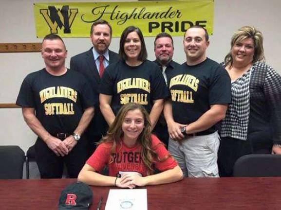 Paige Masiello signs on to play softball at Rutgers-Newark Paige Masiello signs on to play softball at Rutgers-Newark