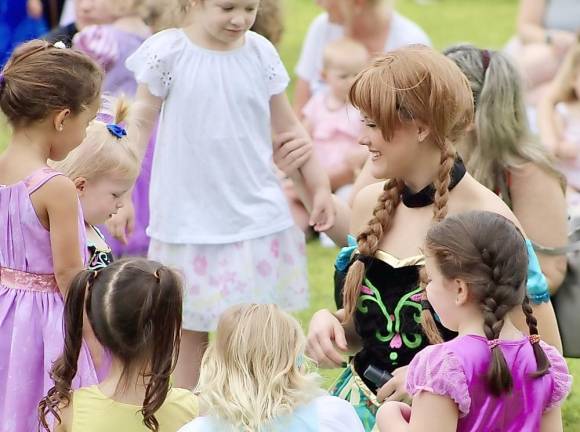 Precision Dance Academy celebrated its grand re-opening in Bearfort Village in West Milford with an elaborate Disney princess performance. Provided photos.