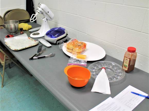 Tuesday's Kids Cooking class at the Rec Center.