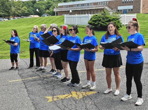 Community Day features street fair Members of the West Milford Players perform during West Milford Community Day on Saturday afternoon, June 28. (Photos by Rich Adamonis)