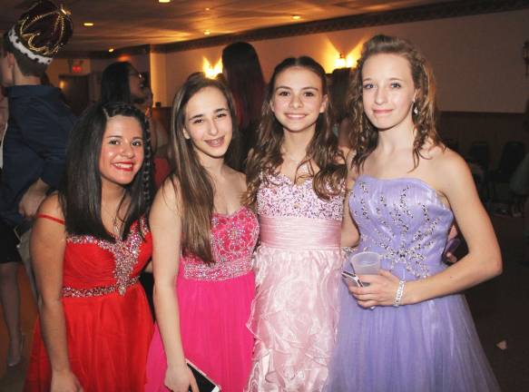 Great memories are made at the CASA semi-formal The girls looked beautiful in their brightly colored and sparkly dresses.