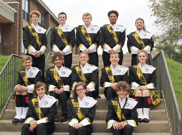 Highlander Band seniors.