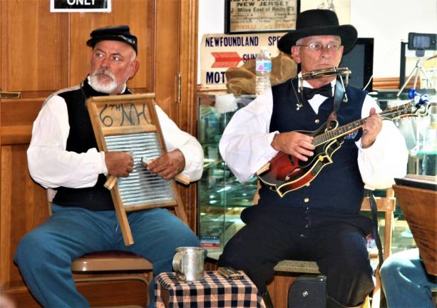 The West Milford Museum hosted a Civil War Era band Saturday.