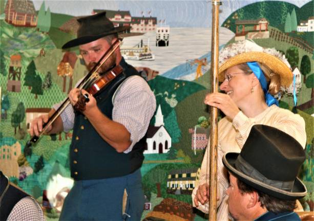 The West Milford Museum hosted a Civil War Era band Saturday.