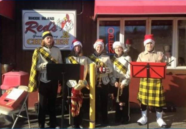 The Highlander musicians will kick off this beloved community event at 10 a.m., by playing holiday tunes in small groups at local business establishments until 2 p.m.