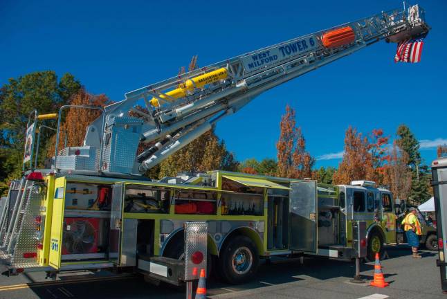 Awesome ALF Local non-profit groups had a real presence at ALF, including West Milford's bravest.