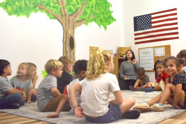 School options ‘born from necessity’ A Montessori-style “studio” of the youngest learners at Ascend Academy, which opened in 2020.