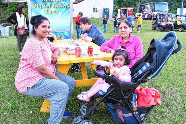 Photos: Firemen’s Carnival Sarah Badar, Parveen Jawed and Angelica Hannah, all of Jefferson.