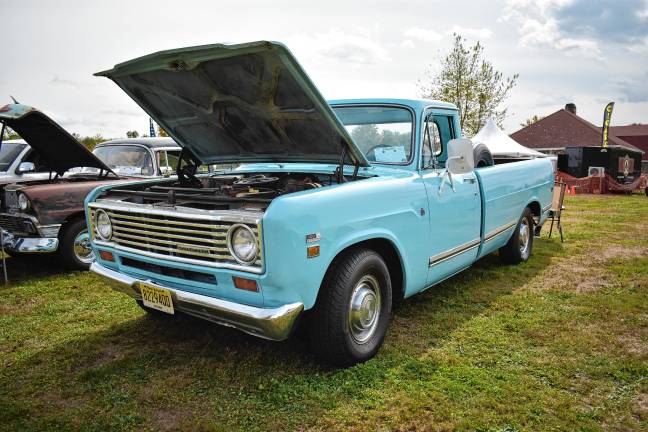 Car show attracts 400 A rare original International Harvester model 100 pickup.