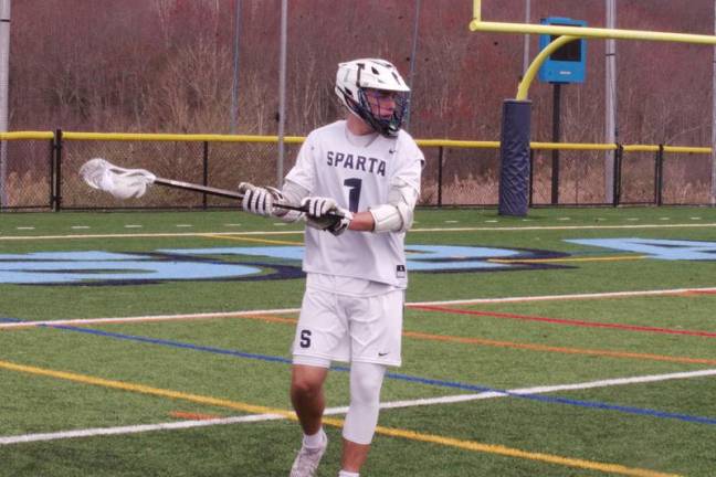 Sparta's Ryan Rossi scored five goals.