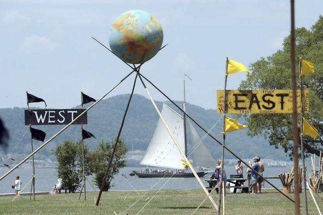 Hudson River Sloop Clearwater Revival festival at Croton Point State Park at Croton On Hudson on June 19, 2010. Photo by Augusto F. Menezes/gusphoto@yahoo.com via ClearwaterFestival.org.