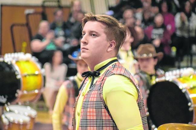 Members of West Milford Percussion perform ‘Outlaw.’