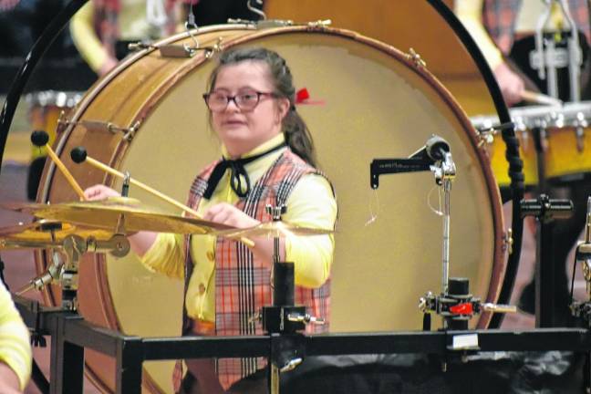 Members of West Milford Percussion perform ‘Outlaw.’