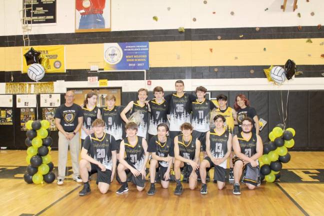 West Milford High School volleyball team.