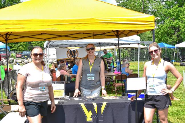 Crowd enjoys food, music, fun MF6 Highlander Education Foundation board members, from left, are Courtney Stephenson, president and co-founder; Lisa Johnson, vice president; and Marisa Gough, treasurer. Not pictured is Christina Duffy, secretary.
