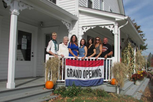 Seeds sown, rewards ready for harvest Pictured at the opening of the Vreeland Store in 2013 are: Carol Salem Norman, Ceilia Weeden Salem, Mayor Bettina Bieri and Lanza family members Vanessa, Charissa, Fran and Vincent Lanza. On Sunday, Sept. 24, the Lanzas are holding a “Harvest Festival” at the store. PHOTO BY ANN GENADER