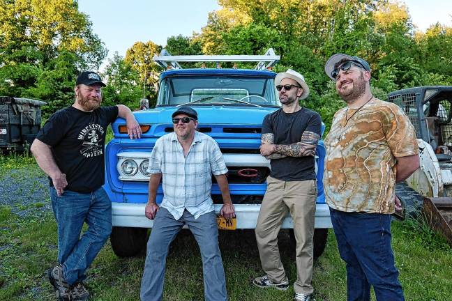 Outdoor concert series begins next week The Ryan Marks Band performs a blend of rock and country music Saturday afternoon at Trail’s End Taphouse in Greenwood Lake, N.Y. (Photo courtesy of the Ryan Marks Band)