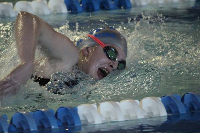 PCTI having successful swim season Freshman Mary Pilkington swims for PCTI and has already started setting records.