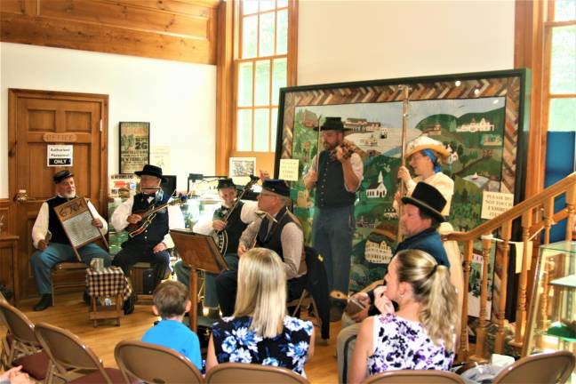 The West Milford Museum hosted a Civil War Era band Saturday.