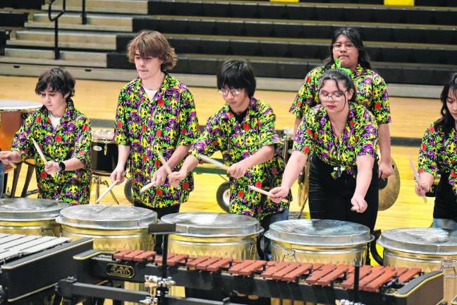 The Pompton Lakes High School team performs ‘Cantastic.’