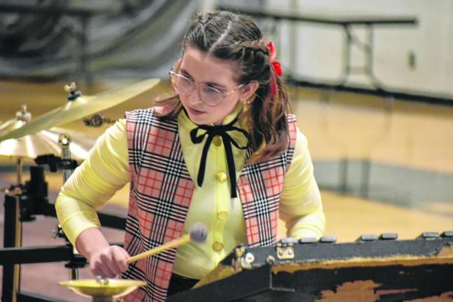 Members of West Milford Percussion perform ‘Outlaw.’