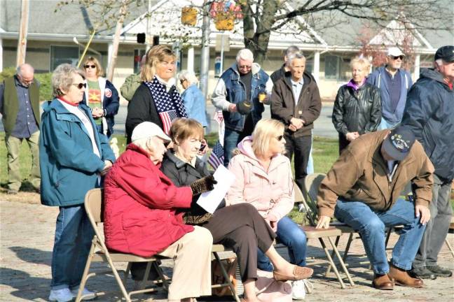 Town honors military members with Veterans Day ceremony